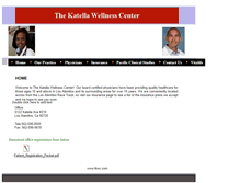 Tablet Screenshot of katellawellnesscenter.com